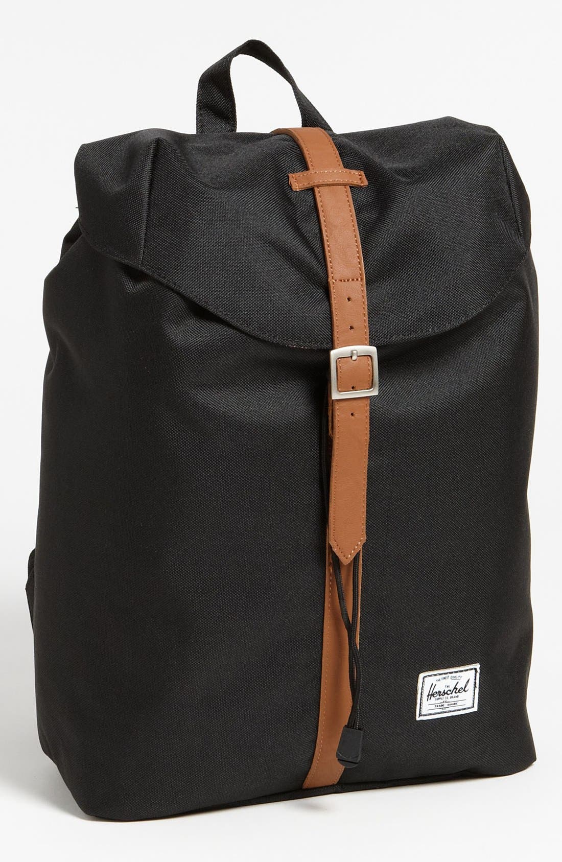 'Post- Mid Volume' Backpack, Main, color, BLACK