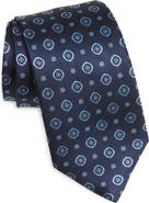 Canali Medallion Silk Tie