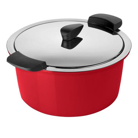 Hotpan Stainless Steel Cooking Pot with Insulated Bowl, 1-Quart