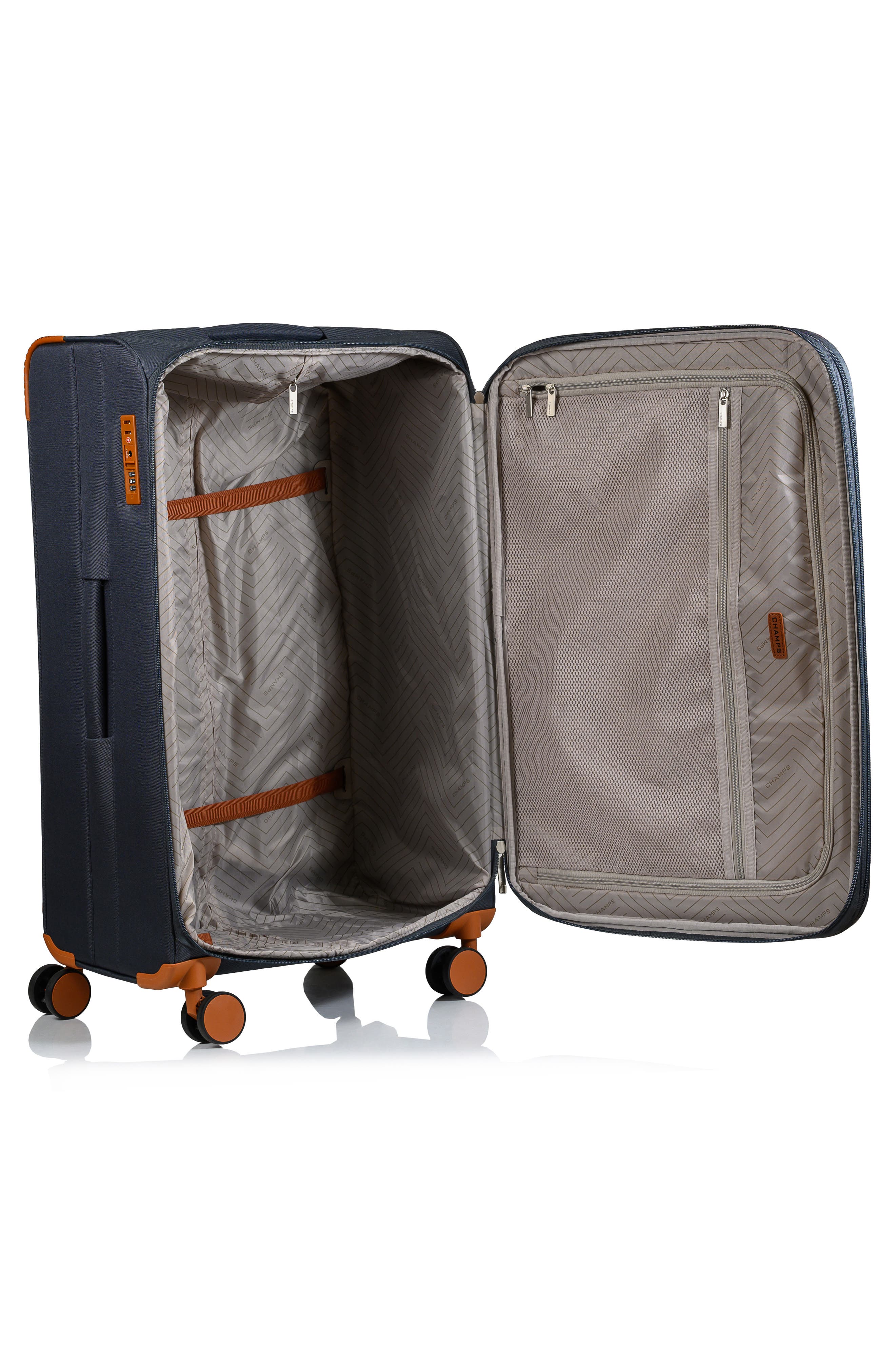 CHAMPS Classic 3-Piece Luggage Set, Alternate, color, Grey
