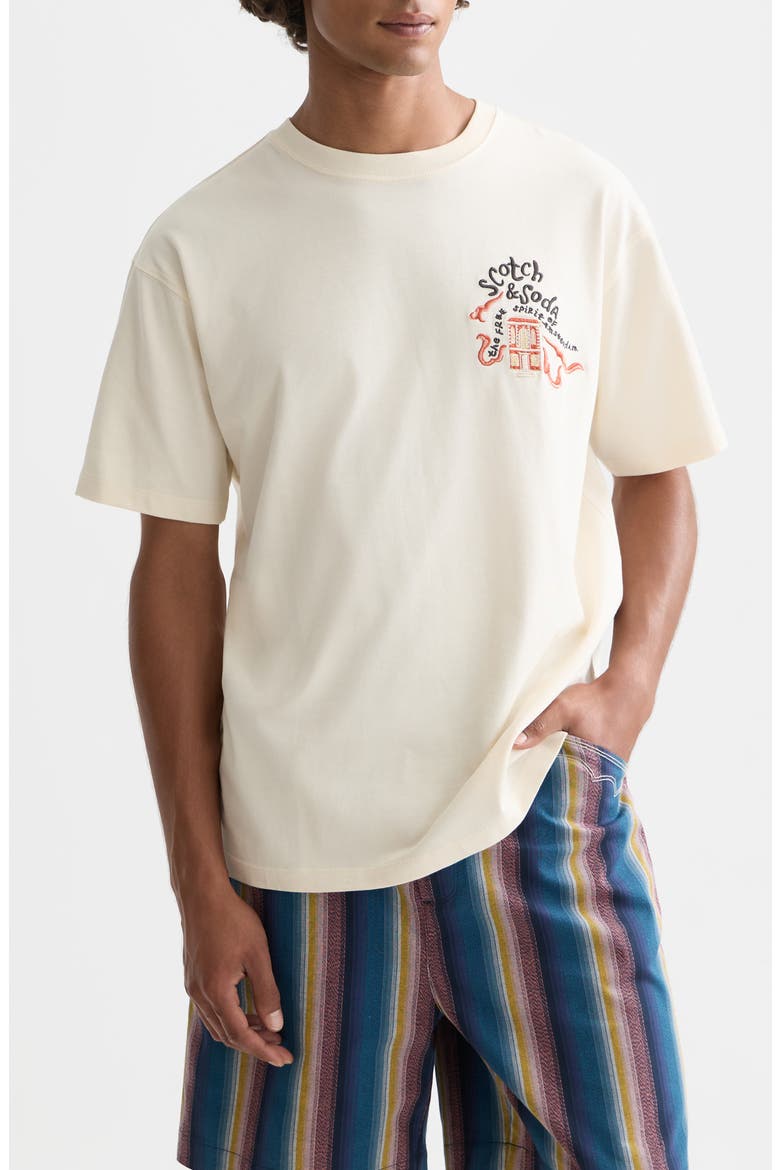 The 40th Anniversary T-Shirt, Main, color, EGGNOG