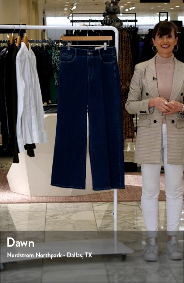 Waist Match High Waist Wide Leg Jeans, sales video thumbnail