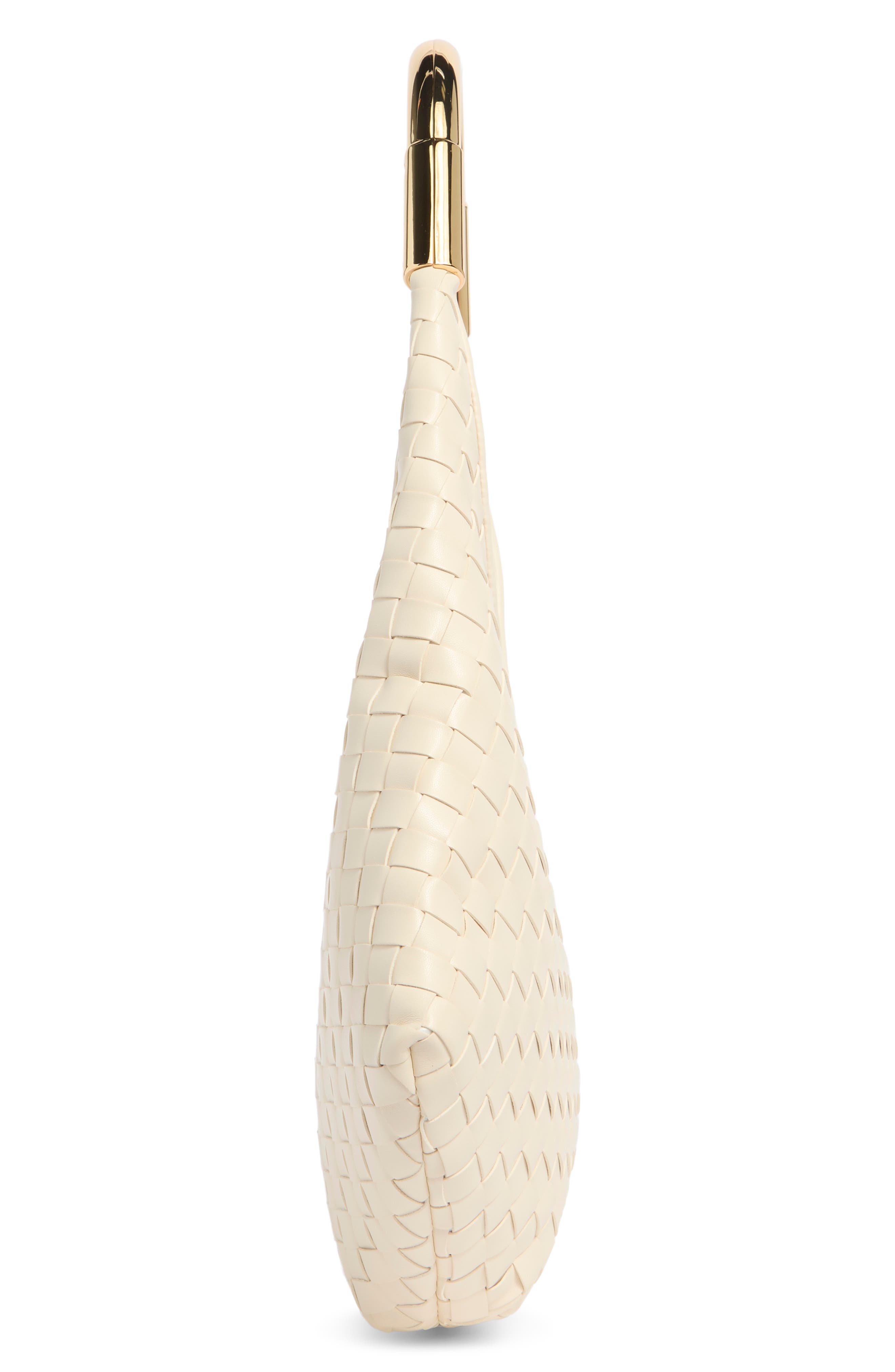 Olivia Woven Hobo Bag, Alternate, color, WHITE