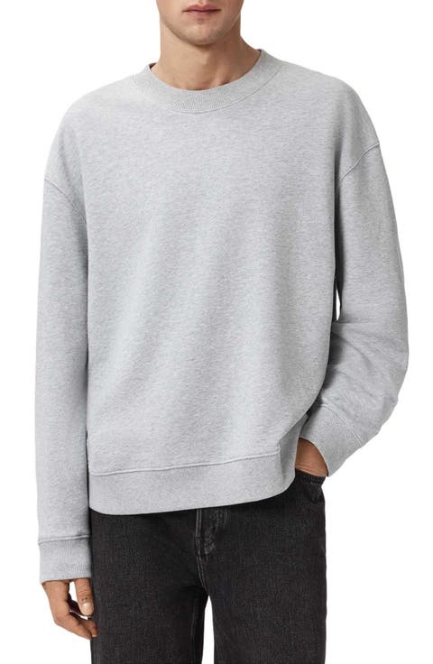 Milo Oversize Cotton Fleece Crewneck Sweatshirt