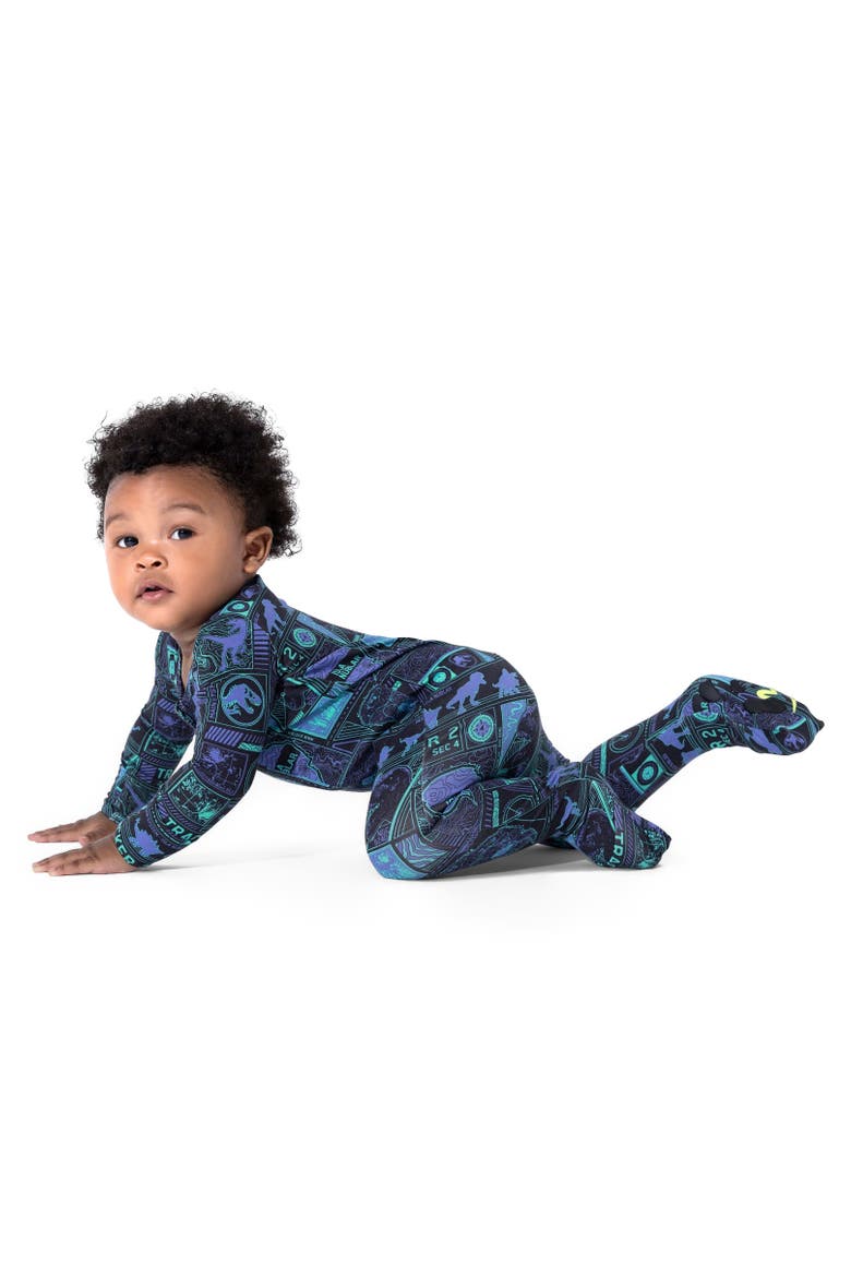 Baby Jurassic Park Tracker Convertible Footie, Alternate, color, Jurassic Park: Tracker