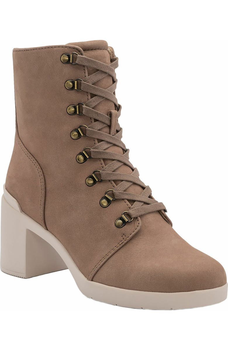 ABEO Metropolis Lace Boot, Main, color, Beige - Regular
