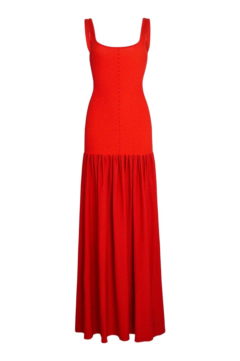 Kennedi Knit Dress, Alternate, color, Metallic Geranium