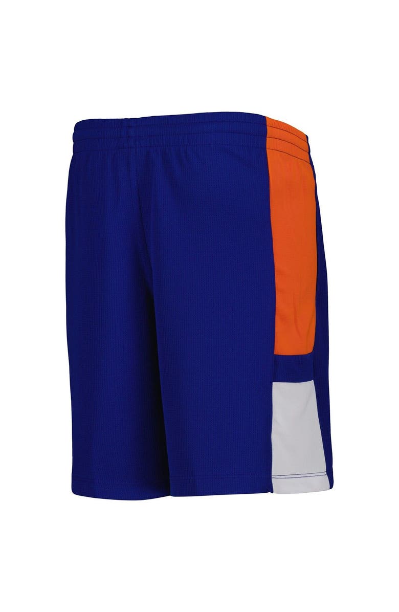 Outerstuff Youth Royal Florida Gators Lateral Mesh Performance Shorts, Alternate, color, 