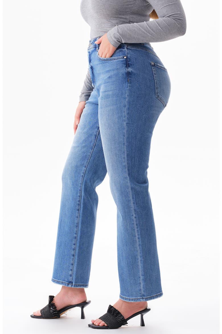 Super High Waist Straight Leg Jeans, Alternate, color, 51 PEGASI B