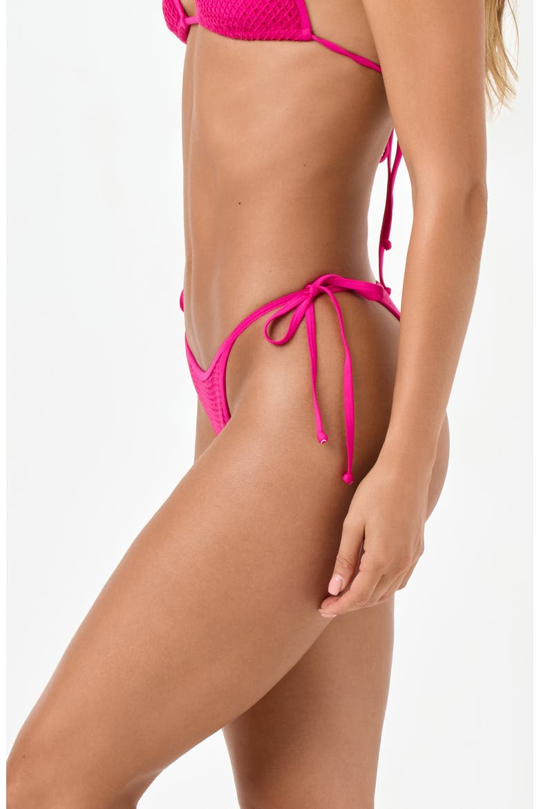 Levy Bitsy Bikini Bottoms, Alternate, color, BOUGAINVILLEA
