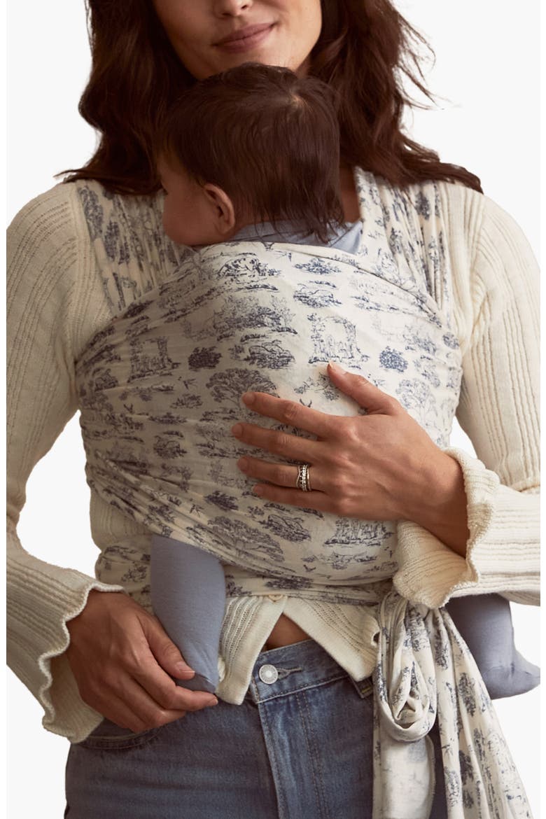 Tencel® Modal Baby Wrap, Main, color, BLEU TOILE