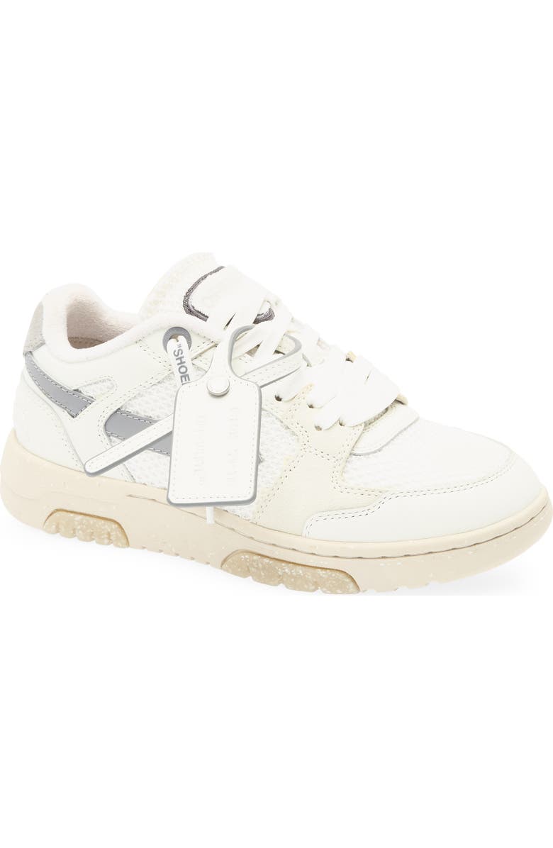 Off-White Slim Out of Office Sneaker, Main, color, White - Grey