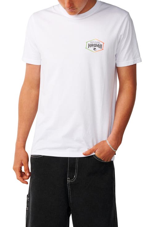 Aloha State Lockup Cotton Graphic T-Shirt