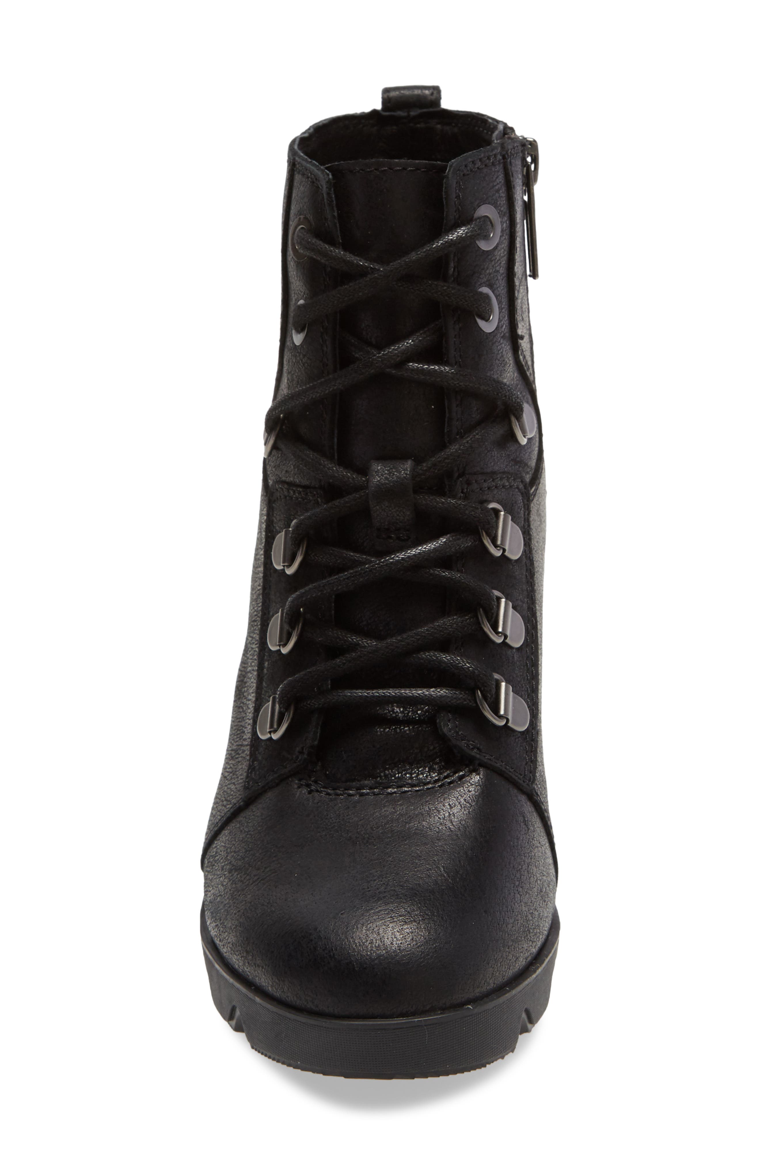 SOREL Joan Uptown Waterproof Wedge Bootie, Alternate, color, 