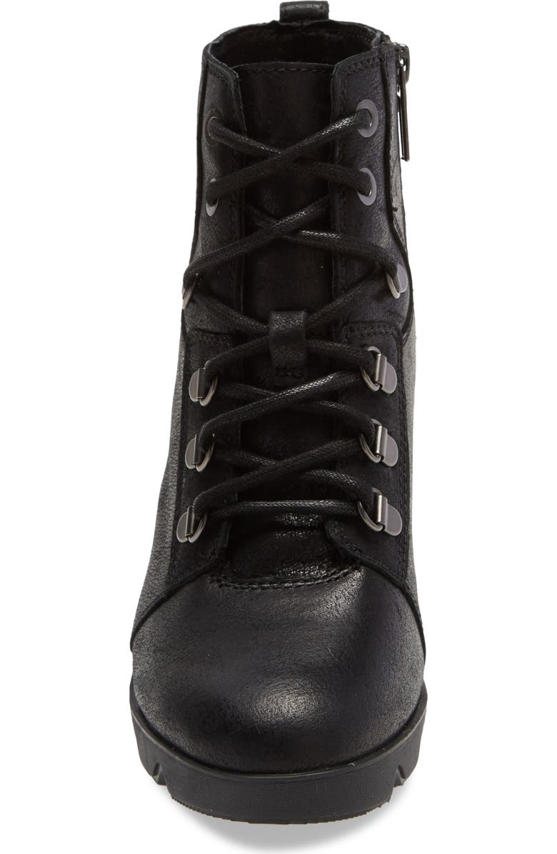 SOREL Joan Uptown Waterproof Wedge Bootie, Alternate, color,