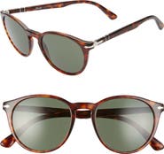 Persol 52mm Round Sunglasses