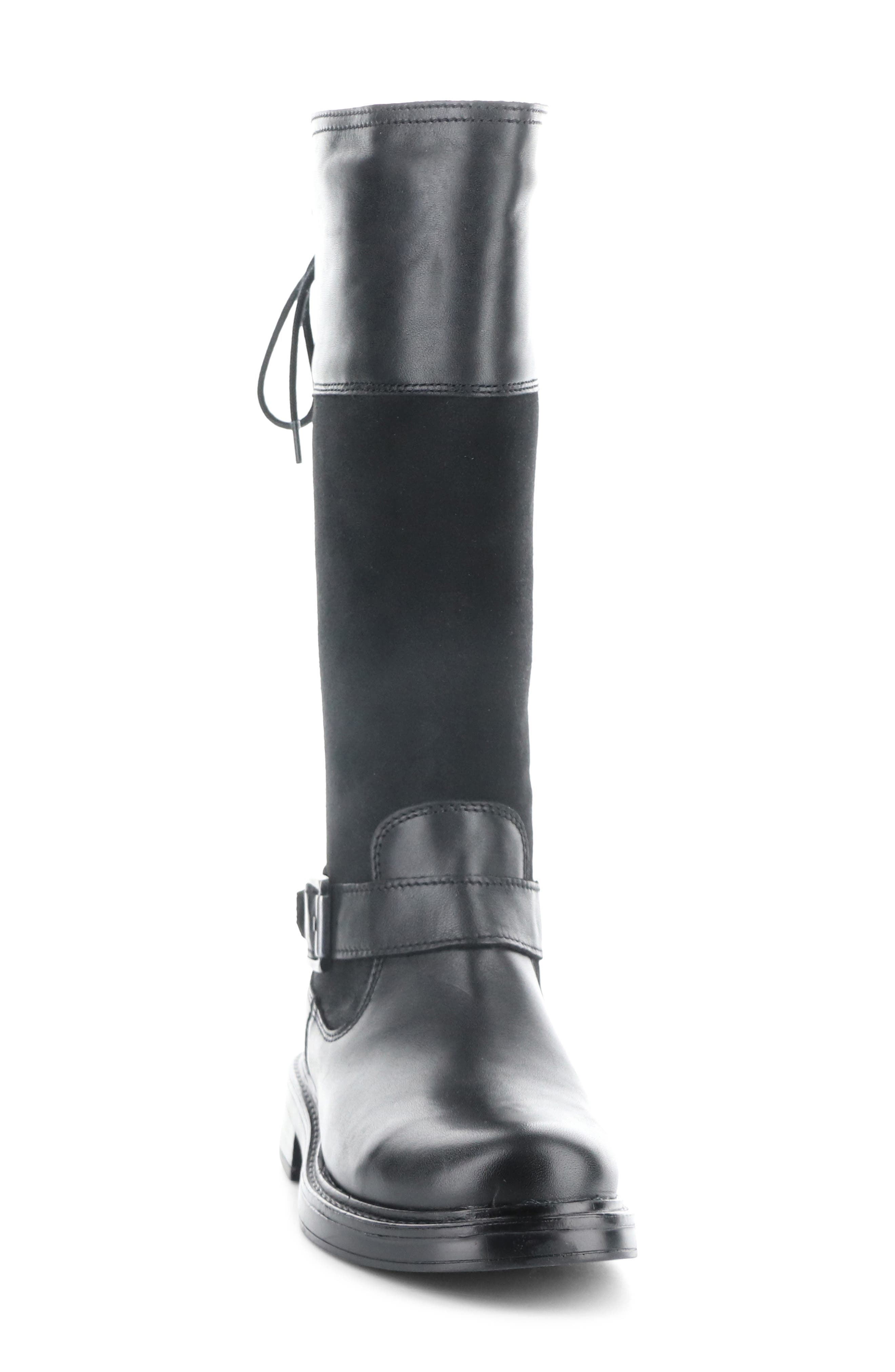 Bos. & Co. Mateo Waterproof Knee High Boot, Alternate, color, Black