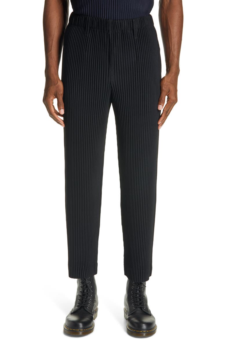 Homme Plissé Issey Miyake Pleated Pants, Main, color,