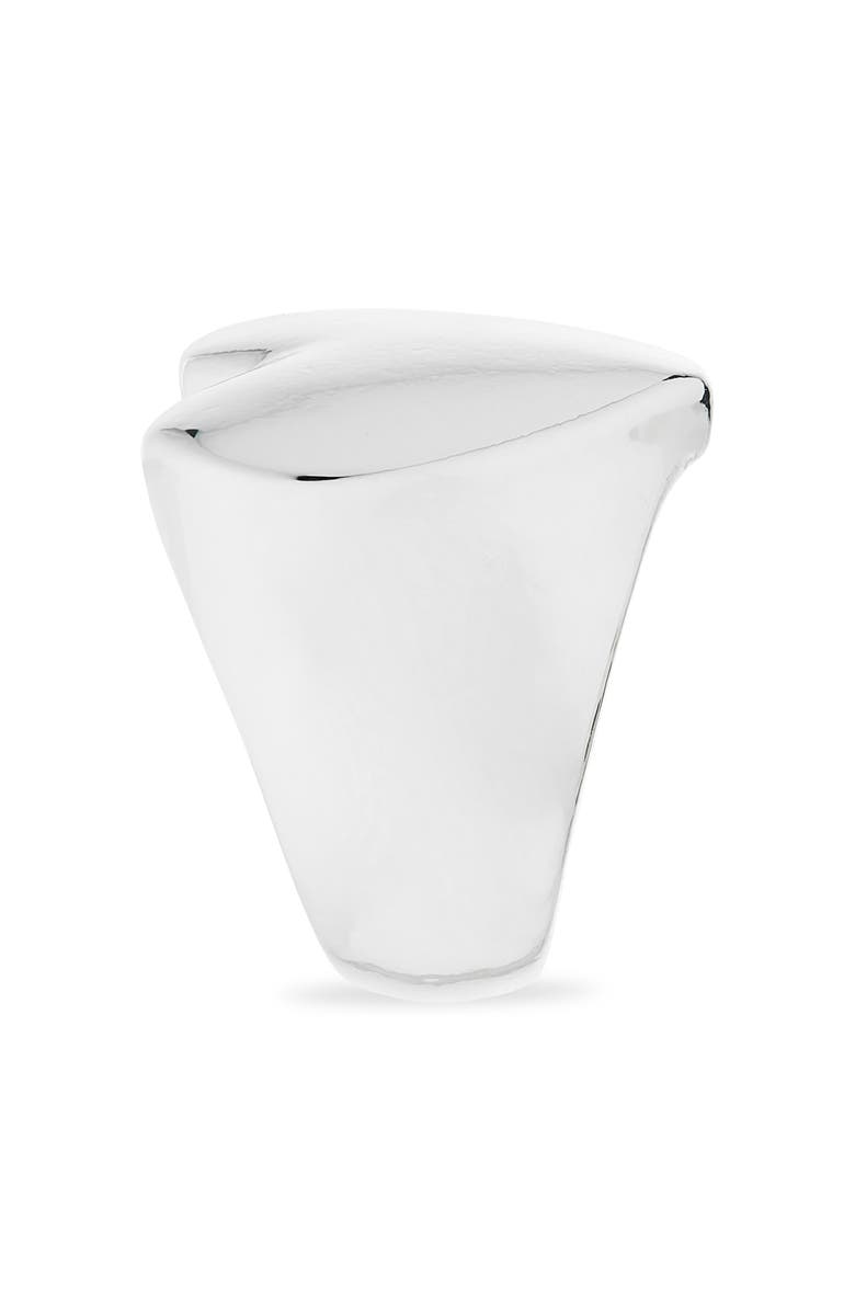 NORDSTROM RACK Heart Signet Ring, Alternate, color, Silver