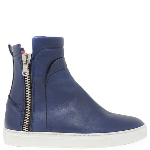 Double Zip Shearling Boot