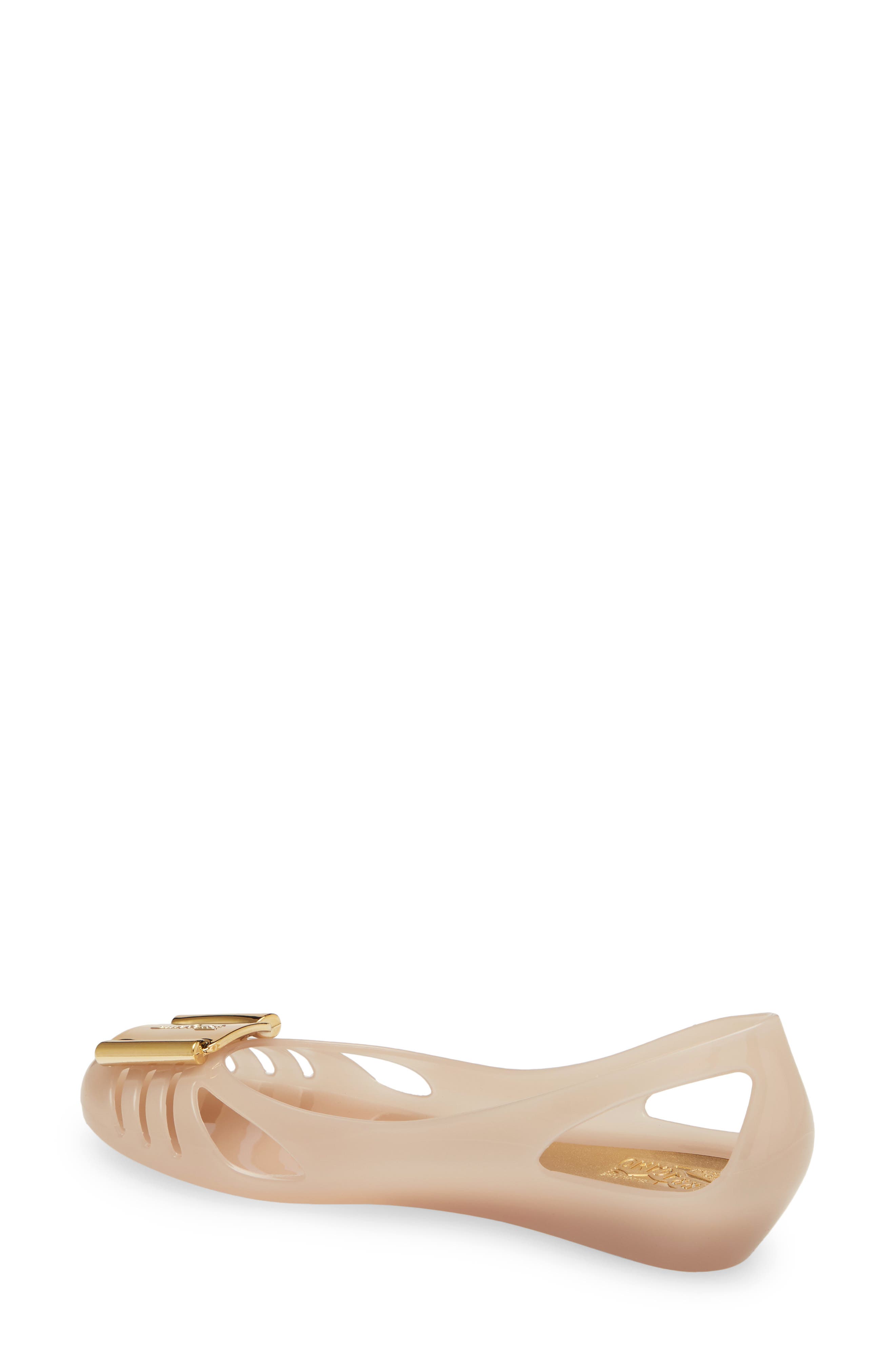 FERRAGAMO Salvatore Ferragamo Bermuda Cutout Flat, Alternate, color, 