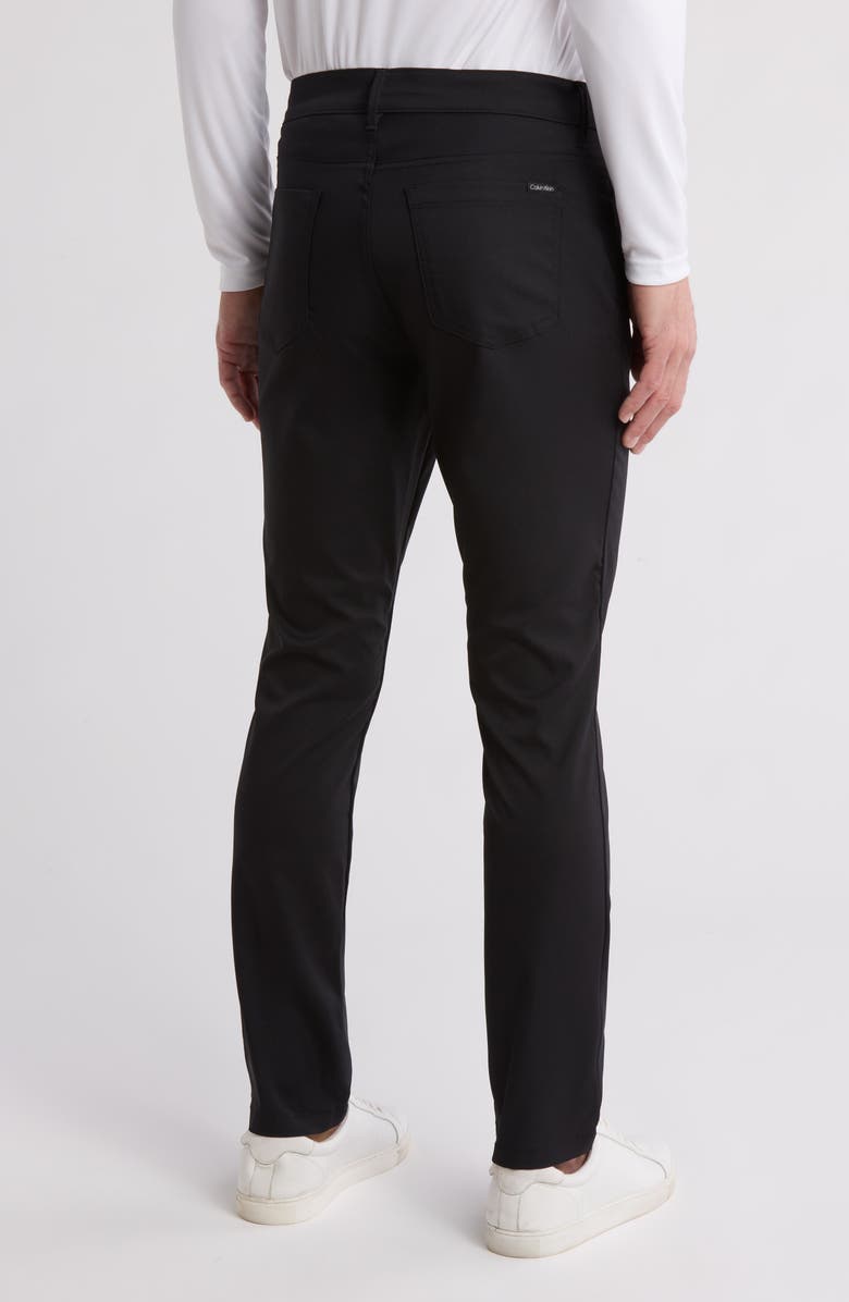 Calvin Klein Hi-Stretch Tech 5-Pocket Slim Pants, Alternate, color, 