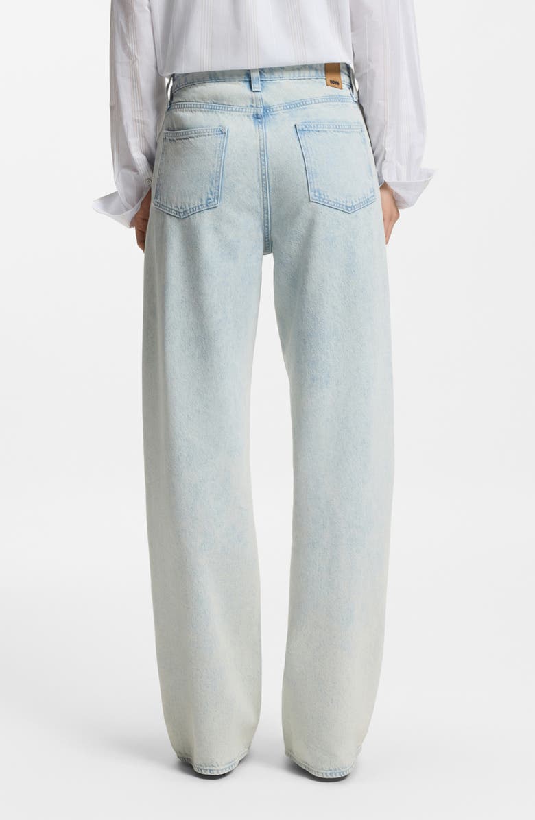 BOSS Crossroad Boyfriend 0.2 Jeans, Alternate, color, Light Blue