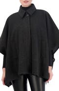 Ookie & Lala Felted Button Front Cape