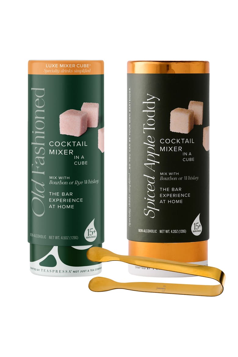 Spiced Cocktail Mixers Gift Set, Main, color, MULTI