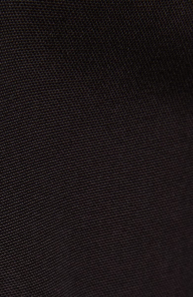 McQueen Pleated Wool Trousers, Alternate, color, Dark Brown