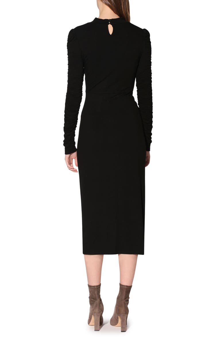 Walter Baker Connie Long Sleeve Dress, Alternate, color, Black