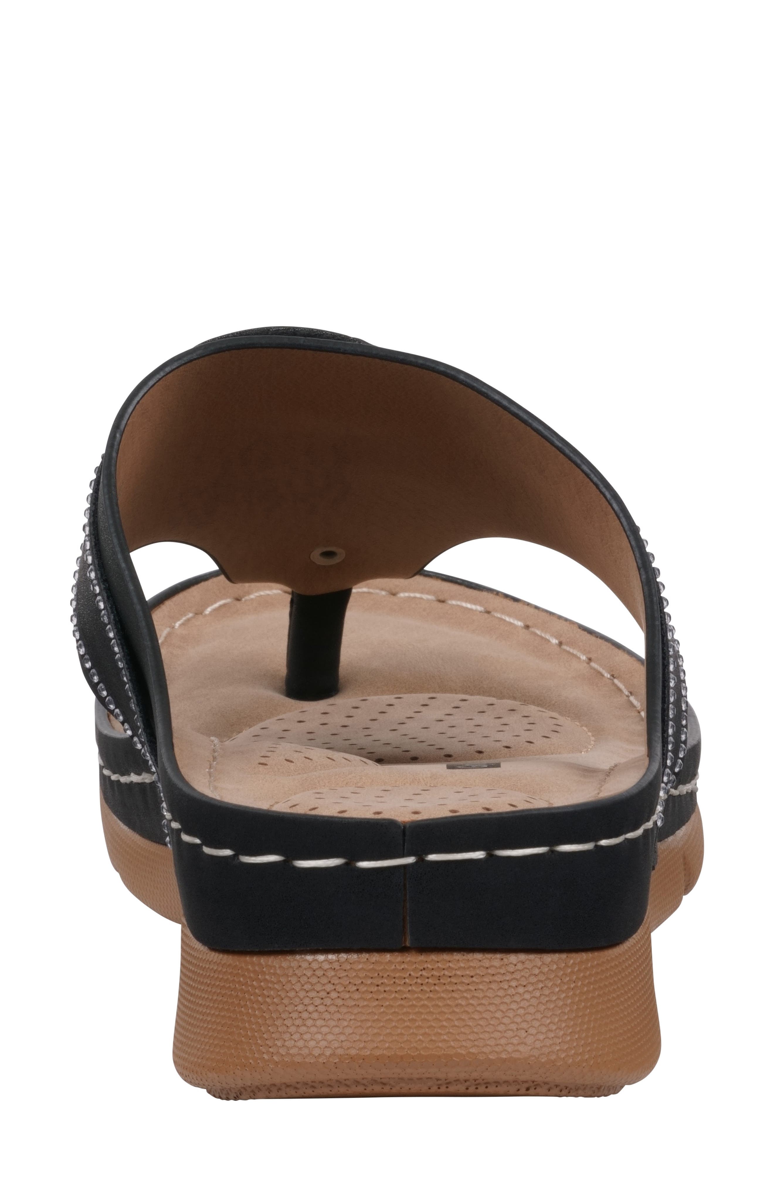 GC SHOES Vickie Comfort Sandal, Alternate, color, Black