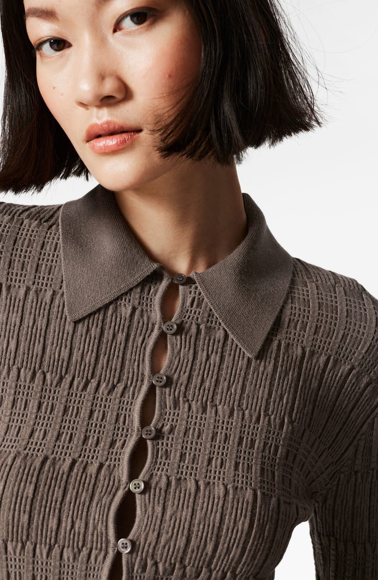 & Other Stories Flared Sleeve Cardigan, Alternate, color,