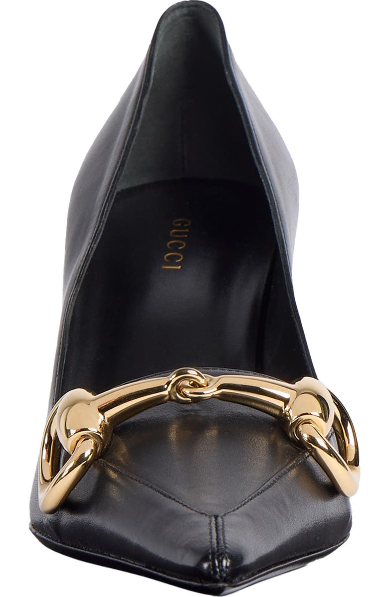Gucci Boulevard Horsebit Pump, Alternate, color, Nero