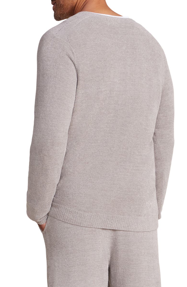 Barefoot Dreams<sup>®</sup> CozyChic<sup>™</sup> Lite Raglan Pointelle Sweatshirt, Alternate, color, 