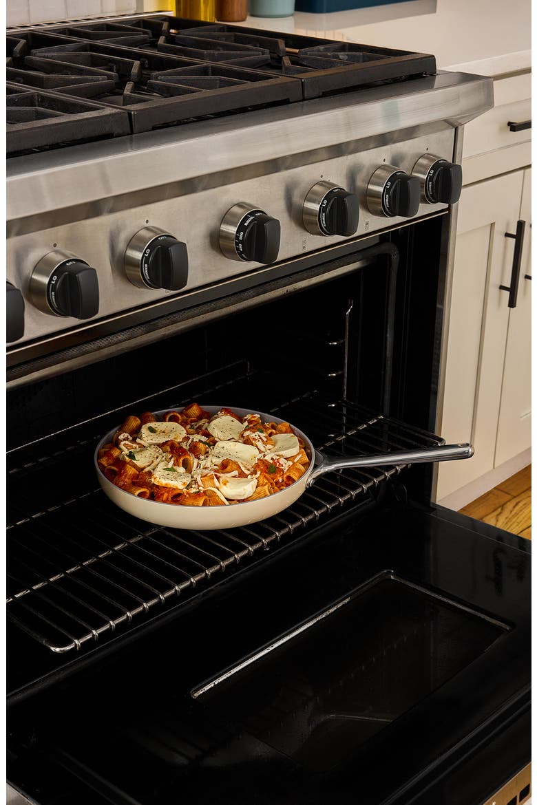 12-Inch Ceramic Nonstick Fry Pan, Alternate, color, NAVY