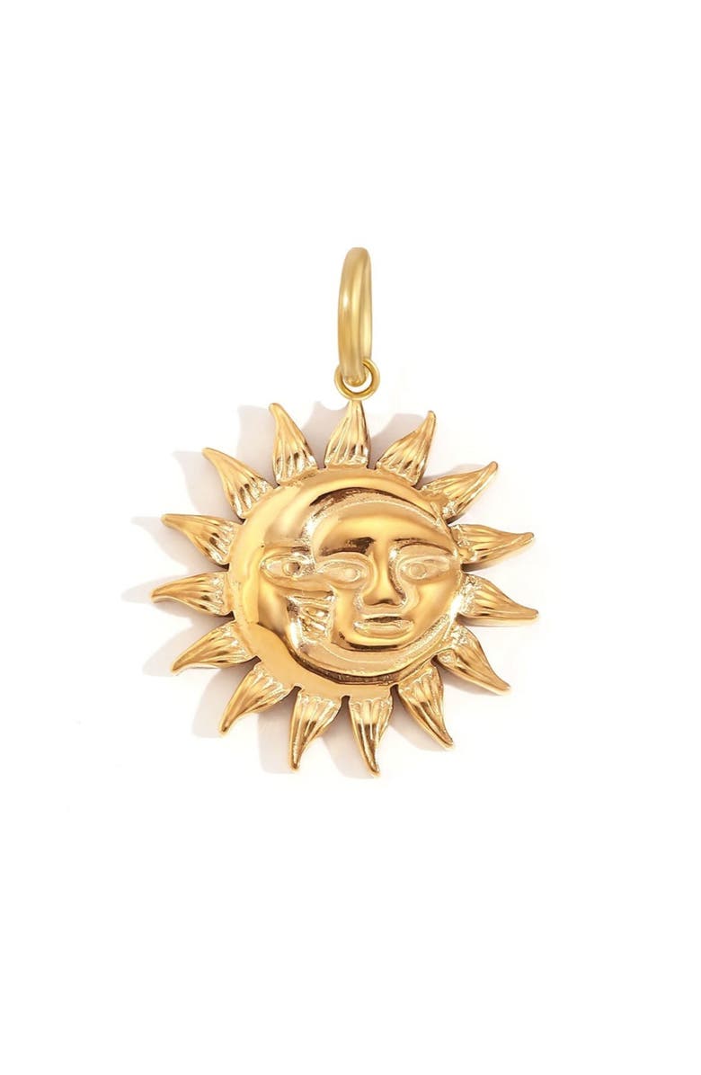 KOZAKH Luna Sol Charm, Main, color, Gold