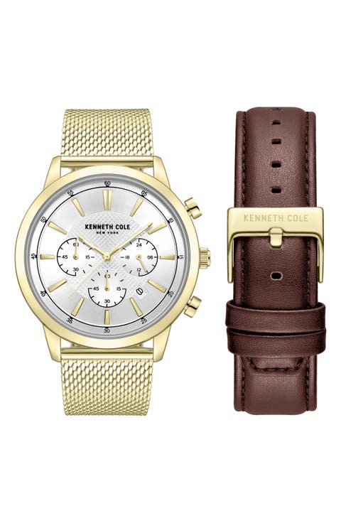 Chronograph Sport Watch Gift Set