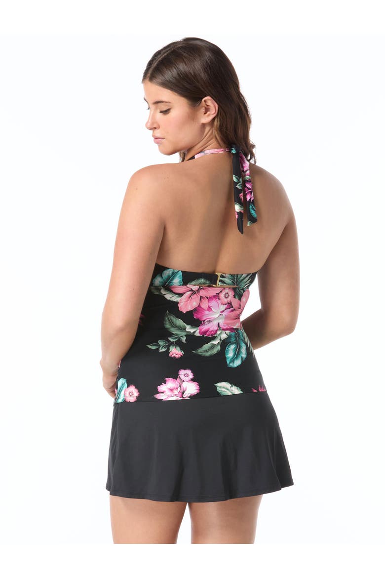 Assure Tankini Swim Top C-Cup, Alternate, color, Black Mlt