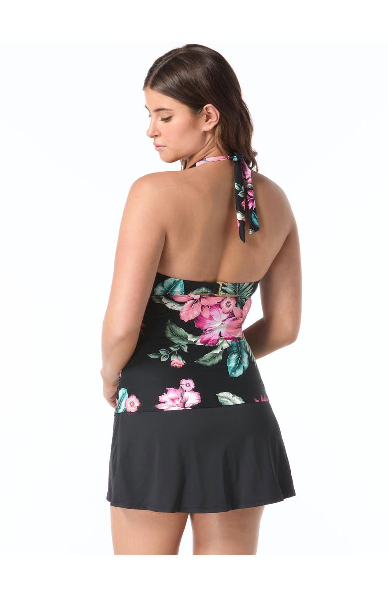 COCO REEF Assure Tankini Top, Alternate, color, Black Mlt