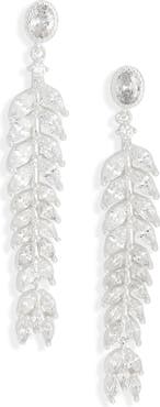 NORDSTROM RACK Cubic Zirconia Vine Drop Earrings