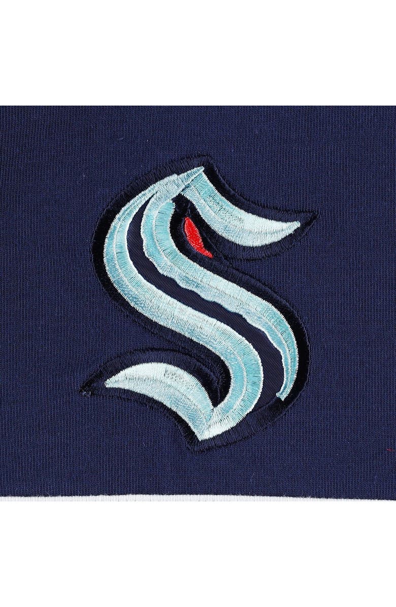 Tommy Hilfiger Men's Tommy Hilfiger Deep Sea Blue Seattle Kraken Walter Lace-Up Long Sleeve Top, Alternate, color, Navy