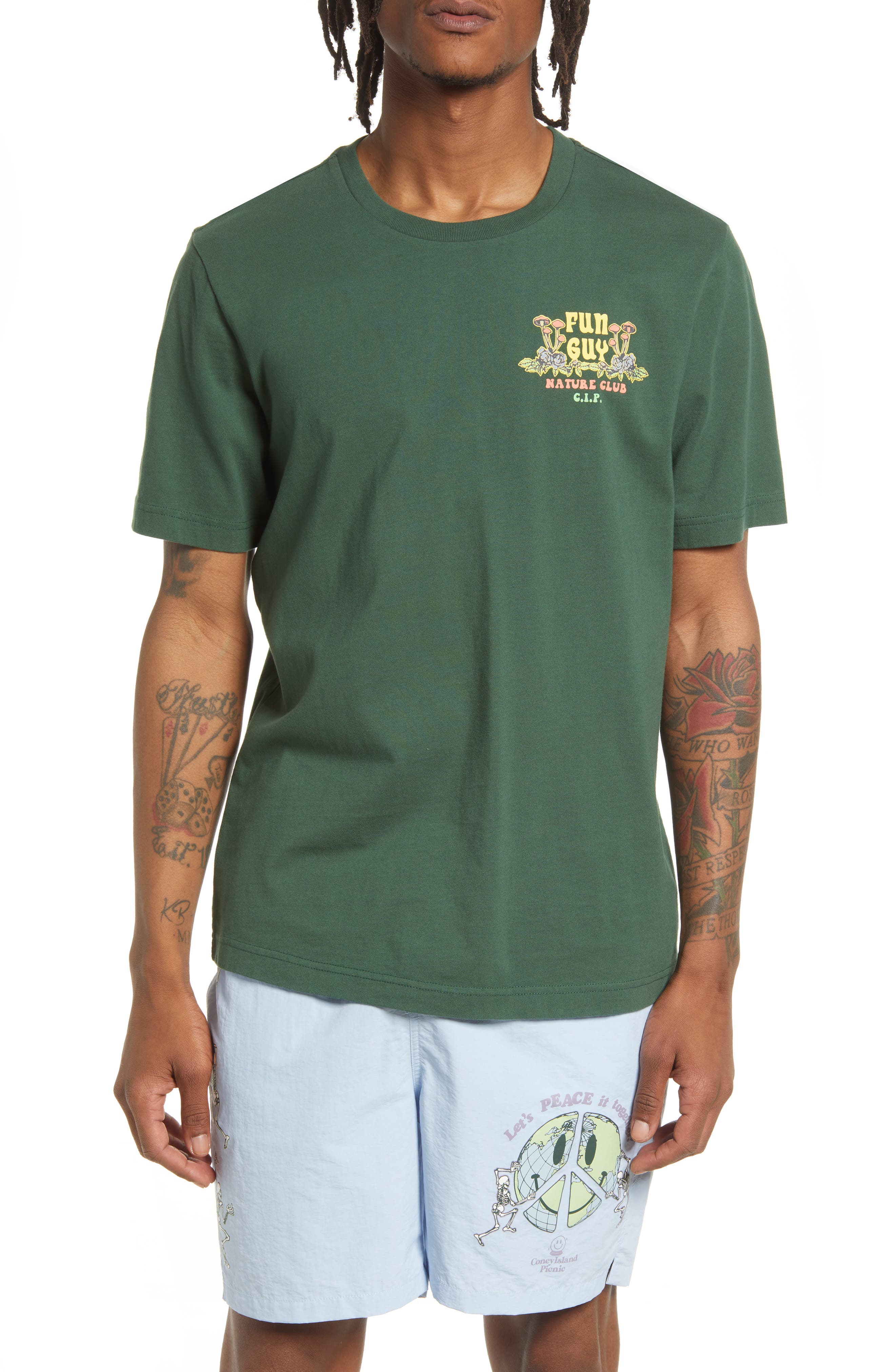 CONEY ISLAND PICNIC Nature Club Organic Cotton Graphic Tee