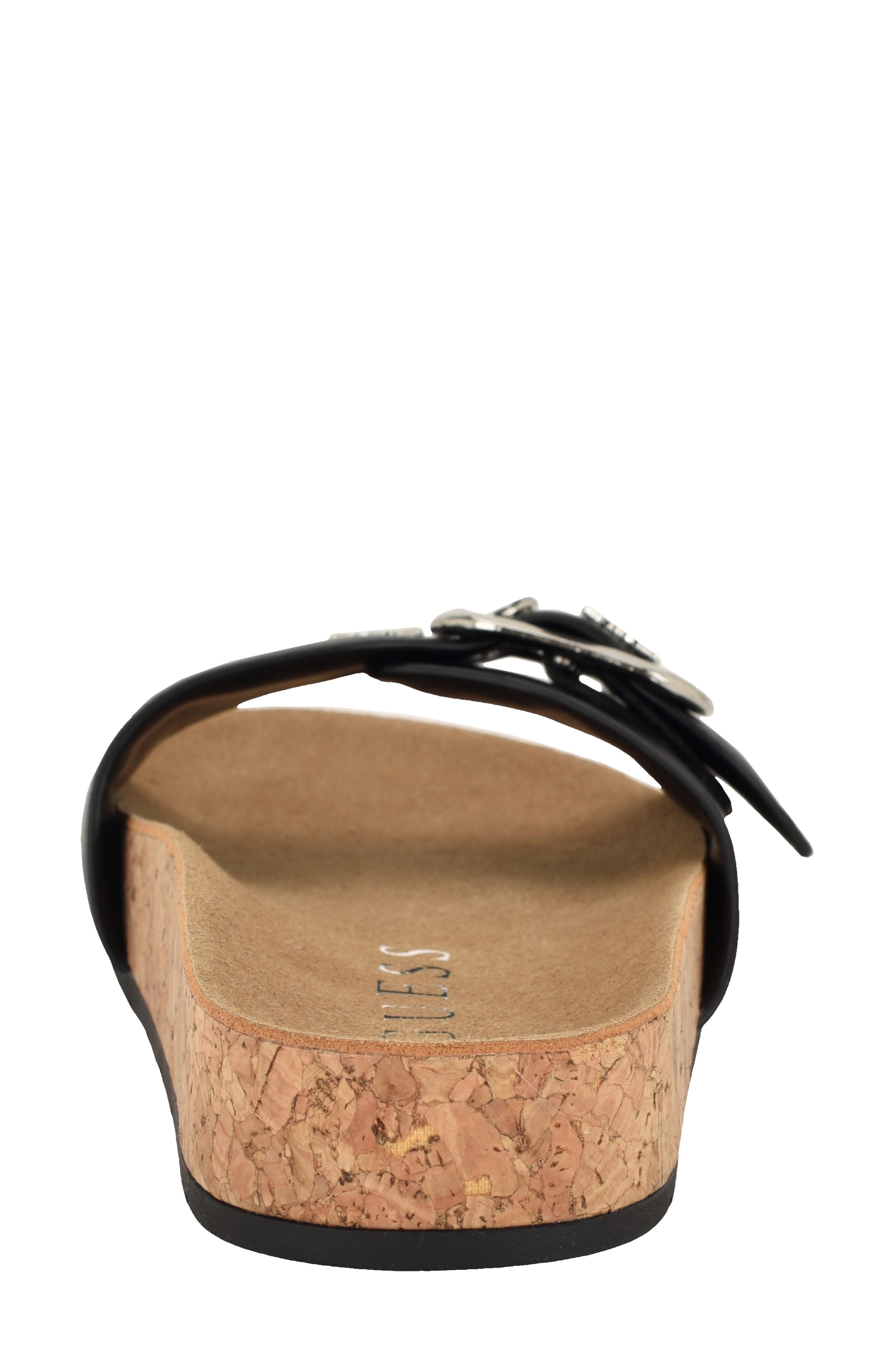 GUESS Locela Slide Sandal, Alternate, color, Black