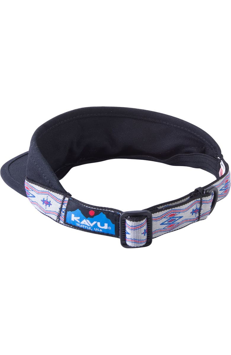 KAVU Organic Strapvisor, Alternate, color, Jet Black