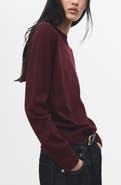 MANGO Crewneck Sweater