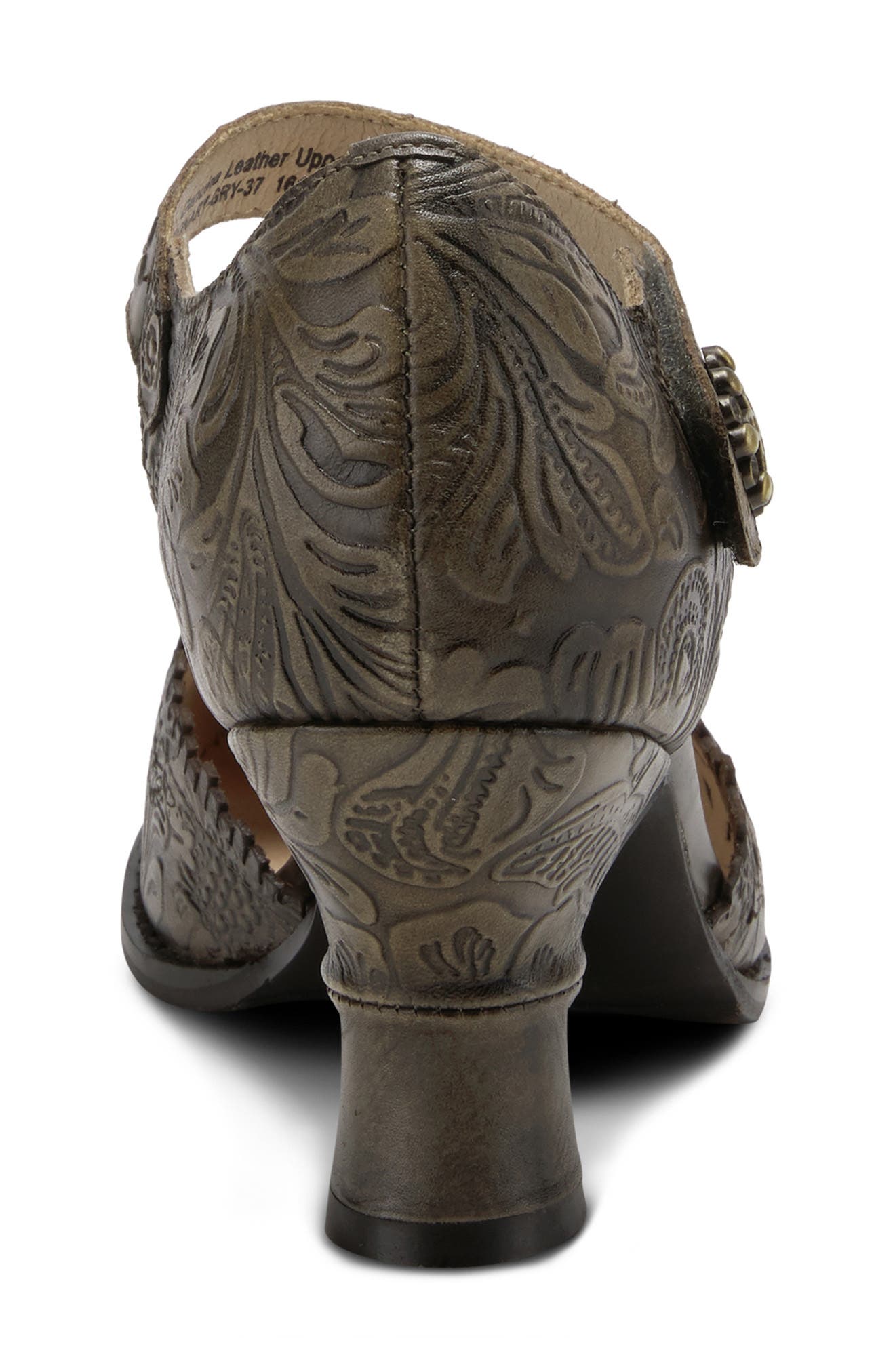 L'Artiste by Spring Step Visionary Ankle Strap Sandal, Alternate, color, Grey