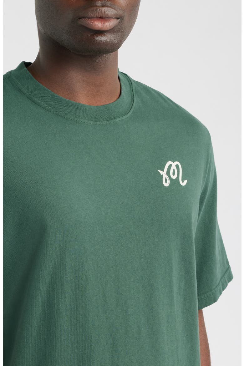 Bermuda Lures Cotton Graphic T-Shirt, Alternate, color, FOREST