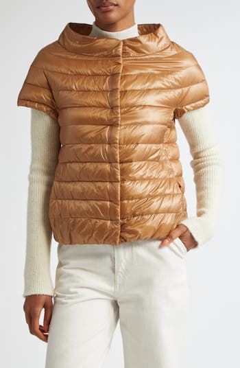 Herno Emilia Cap Sleeve Quilted Down Jacket Nordstrom