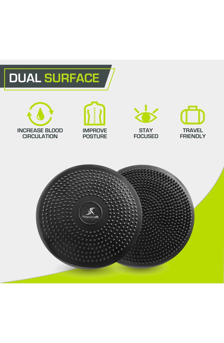 ProsourceFit Core Balance Disc, Alternate, color, Black